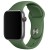 Силиконовый ремешок для Apple watch 38mm/40mm/41mm, Зеленый / Clover