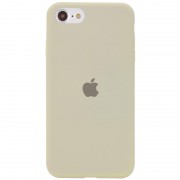 Чохол Silicone Case Full Protective (AA) для Apple iPhone SE (2020), Бежевий / Antigue White