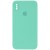 Чохол Silicone Case Square Full Camera Protective (AA) Apple iPhone XS Max (6.5"), Бірюзовий / Turquoise