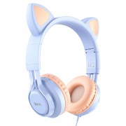 Навушники Hoco W36 Cat ear, Dream Blue