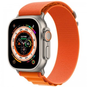 Ремешок Alpine Loop для Apple watch 42mm/44mm/45mm/49mm (m/l), Оранжевый / Orange