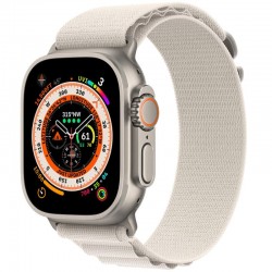 Ремешок Alpine Loop для Apple watch 42mm/44mm/45mm/49mm (m/l), Серый / Starlight