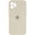 Чохол Silicone Case Square Full Camera Protective (AA) Apple iPhone 11 Pro Max (6.5"), Бежевий / Antigue White