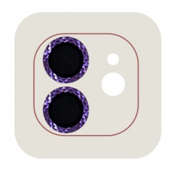Защитное стекло на камеру для Apple iPhone 12 / 12 mini / 11 - Metal Shine, Фиолетовый / Purple