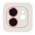 Захисне скло на камеру для Apple iPhone 12 / 12 mini / 11 - Metal Shine, Червоний / Red
