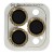 Захисне скло на камеру для iPhone 12 Pro Max - Metal Shine (в упак.), Золотий / Gold