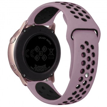 Силиконовый ремешок Sport Nike+ для Xiaomi Amazfit / Samsung 20 mm, Royal Pulse/Black