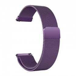 Ремешок Milanese Loop для Xiaomi Amazfit / Samsung 20 mm, Violet