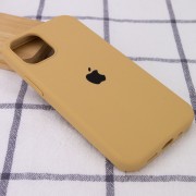 Чохол для Apple iPhone 14 (6.1"") - Silicone Case Full Protective (AA) Золотий / Gold