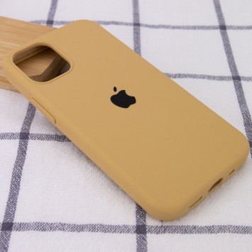 Чехол для Apple iPhone 14 (6.1"") - Silicone Case Full Protective (AA) Золотой / Gold - Чехлы для iPhone 14 - изображение 1