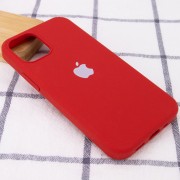 Чохол для Apple iPhone 14 (6.1"") - Silicone Case Full Protective (AA) Червоний / Dark Red