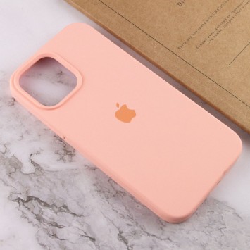 Чехол для Apple iPhone 14 (6.1"") - Silicone Case Full Protective (AA) Оранжевый / Grapefruit - Чехлы для iPhone 14 - изображение 4