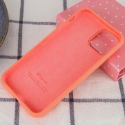 Чехол для Apple iPhone 14 (6.1"") - Silicone Case Full Protective (AA) Оранжевый / Nectarine