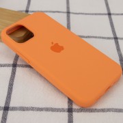 Чохол для Apple iPhone 14 (6.1"") - Silicone Case Full Protective (AA) Помаранчевий / Papaya