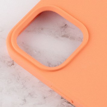 Чехол для Apple iPhone 14 (6.1"") - Silicone Case Full Protective (AA) Оранжевый / Vitamin C - Чехлы для iPhone 14 - изображение 3