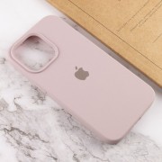 Чохол для Apple iPhone 14 (6.1"") - Silicone Case Full Protective (AA) Сірий / Lavender