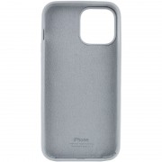 Чохол для Apple iPhone 14 (6.1"") - Silicone Case Full Protective (AA) Сірий / Mist Blue