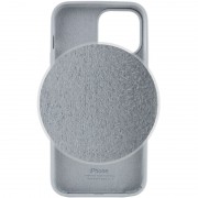 Чехол для Apple iPhone 14 (6.1"") - Silicone Case Full Protective (AA) Серый / Mist Blue