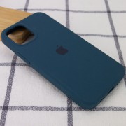 Чохол для Apple iPhone 14 (6.1"") - Silicone Case Full Protective (AA) Синій / Cosmos Blue