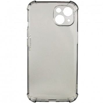 TPU чохол для Apple iPhone 14 (6.1"") - GETMAN Ease logo посилені кути Сірий (прозорий) - Чохли для iPhone 14 - зображення 1 