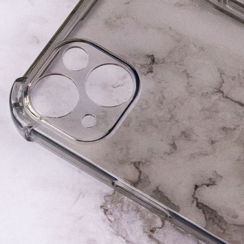 TPU чехол для Apple iPhone 14 (6.1"") - GETMAN Ease logo усиленные углы Серый (прозрачный) - Чехлы для iPhone 14 - изображение 3
