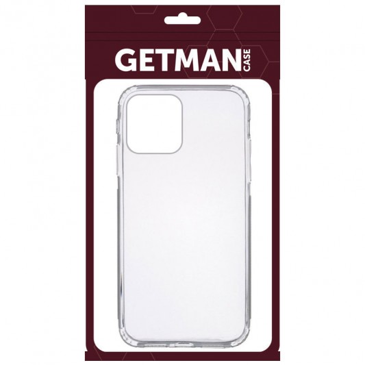 TPU чохол для Apple iPhone 14 Plus (6.7"") - GETMAN Clear 1,0 mm Безбарвний (прозорий) - зображення 1 