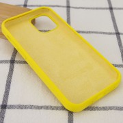 Чехол для Apple iPhone 14 (6.1"") - Silicone Case Full Protective (AA) Желтый / Neon Yellow