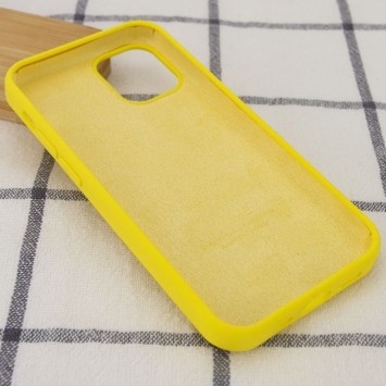 Чохол для Apple iPhone 14 (6.1"") - Silicone Case Full Protective (AA) Жовтий / Neon Yellow - Чохли для iPhone 14 - зображення 2 