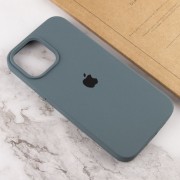 Чехол для Apple iPhone 14 (6.1"") - Silicone Case Full Protective (AA) Зеленый / Cactus