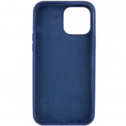 Чехол для Apple iPhone 14 (6.1"") - Silicone Case Full Protective (AA) Синий / Deep navy