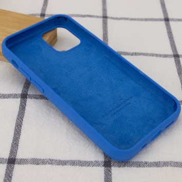 Чехол для Apple iPhone 14 Pro (6.1"") - Silicone Case Full Protective (AA) Синий / Royal blue - Чехлы для iPhone 14 Pro - изображение 2