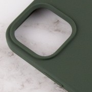 Чехол для Apple iPhone 14 Pro Max - Silicone Case Full Protective (AA) Зеленый / Cyprus Green