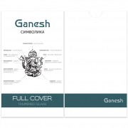 Защитное стекло для Apple iPhone 14 Pro Max - Ganesh (Full Cover) Черный
