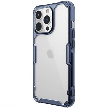 TPU чехол для Apple iPhone 14 Pro Max - Nillkin Nature Pro Series Синий (прозрачный) - Чехлы для iPhone 14 Pro Max - изображение 2