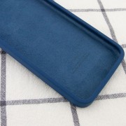 Чохол для Apple iPhone 11 Pro (5.8"") - Silicone Case Square Full Camera Protective (AA) Синій / Navy blue