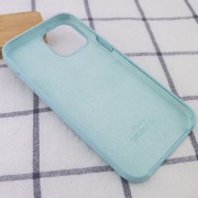 Чехол для Apple iPhone 11 Pro Max (6.5"") - Silicone Case Square Full Camera Protective (AA) Бирюзовый / Light Turquoise