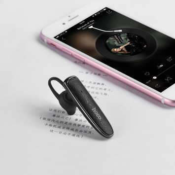 Bluetooth Гарнітура Hoco E29 Splendour Чорний - Моно гарнітури - зображення 4 