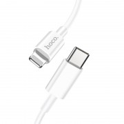 Дата кабель Hoco X36 Swift PD Type-C to Lightning Cable (1m) Білий