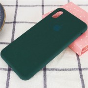 Чохол для Apple iPhone XR (6.1"") - Silicone Case Full Protective (AA) Зелений / Forest green