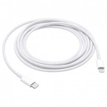 Дата кабель Foxconn для Apple iPhone USB для Lightning (AAA grade) (1m) (box, no logo) Білий - Lightning - зображення 1 