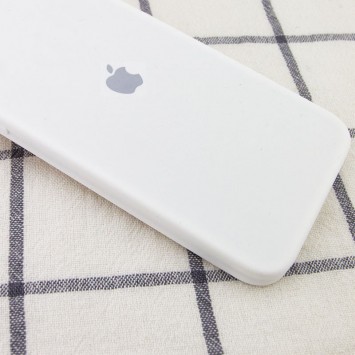 Чехол для Apple iPhone 11 (6.1"") - Silicone Case Square Full Camera Protective (AA) Белый / White - Чехлы для iPhone 11 - изображение 2
