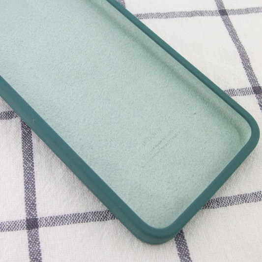 Чохол для Apple iPhone 11 (6.1"") - Silicone Case Square Full Camera Protective (AA) Зелений / Pine green - зображення 1 