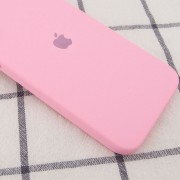 Чохол для Apple iPhone 11 (6.1"") - Silicone Case Square Full Camera Protective (AA) Рожевий / Light pink