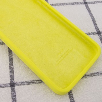 Чехол для Apple iPhone 11 (6.1"") - Silicone Case Square Full Camera Protective (AA) Желтый / Bright Yellow - Чехлы для iPhone 11 - изображение 1