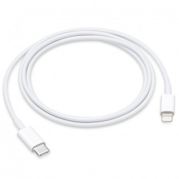Дата кабель Foxconn для Apple iPhone Type-C для Lightning (AAA grade) (1m) (box, no logo) Білий - Lightning - зображення 1 