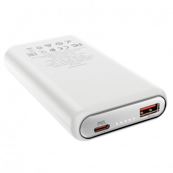 Портативное зарядное устройство Power Bank Hoco Q1 Kraft 10000 mAh Белый - Портативные ЗУ (Power Bank) - изображение 2