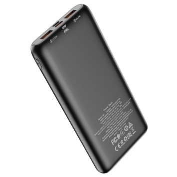 Портативное зарядное устройство Power Bank Hoco J81 10000 mAh Черный - Портативные ЗУ (Power Bank) - изображение 1