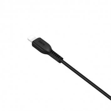 Кабель заряджання Apple Hoco X13 USB to Lightning (1m) Чорний - Lightning - зображення 1 