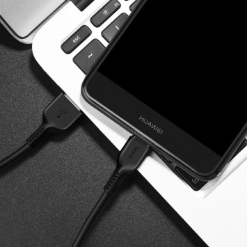 USB кабель для телефону Hoco X13 USB to Type-C (1m) Чорний - Type-C кабелі - зображення 2 