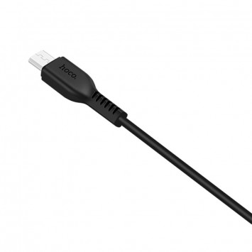 Кабель зарядного телефону, планшета Hoco X20 Flash Micro USB Cable (2m) Чорний - MicroUSB кабелі - зображення 1 